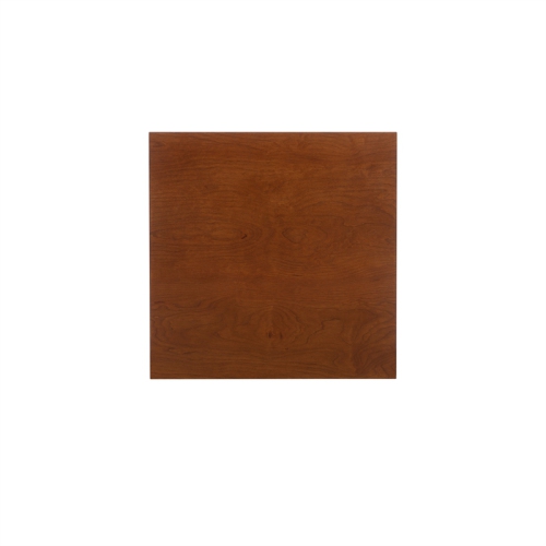 Linon Samantha Wood Accent End Table in Brown