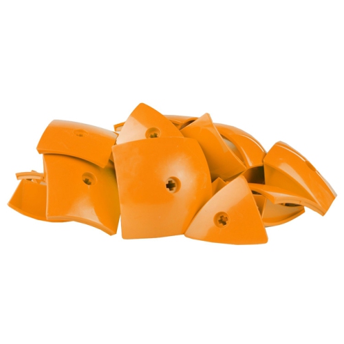 Geomag Kor Egg Covers - Orange - 26-Piece Creative Magnet Cover Addition