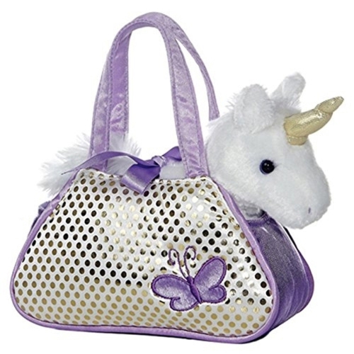 Aurora Unicorn Fancy Pal Pet Carrier 8" by Aurora
