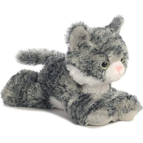Aurora World 8" Mini Flopsie Plush Lily the Gray Tabby