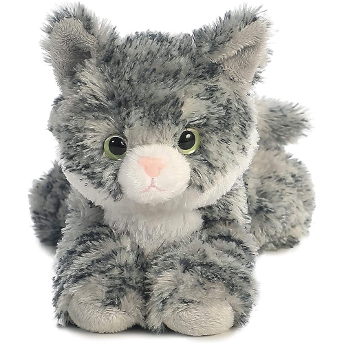 Aurora World 8" Mini Flopsie Plush Lily the Gray Tabby