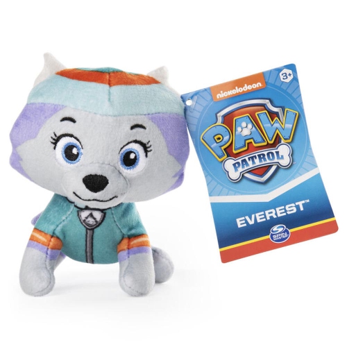 PAW Patrol, 5-inch Everest Mini Plush Pup, for Ages 3 and up