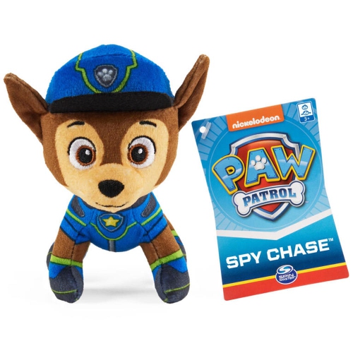 PAW Patrol, 5-inch Spy Chase Mini Plush Pup, for Ages 3 and up