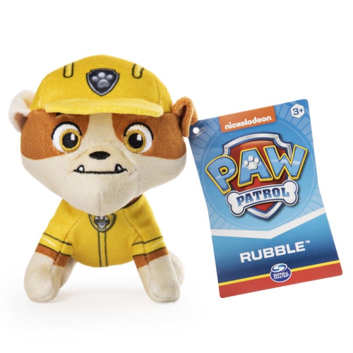 PAW Patrol, 5-inch Rubble Mini Plush Pup