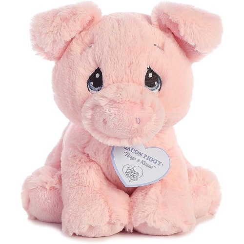 AURORA  Bacon Piggy 8 Inch - Baby Stuffed Animal By Precious Moments (15703)