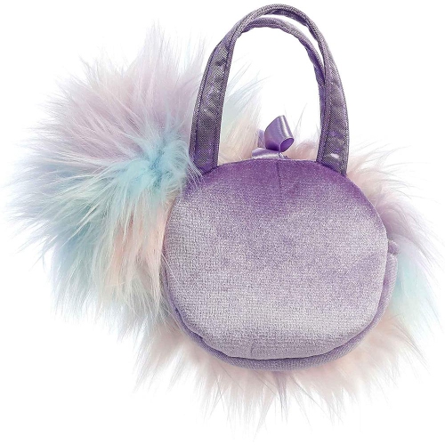 Aurora - Plush Pet Carrier - 5.5" Lilac Owl