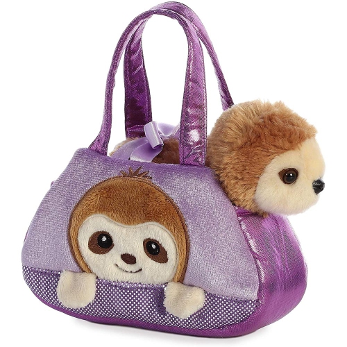 Aurora - Pet Carrier - 7" Peek-A-Boo Plush Sloth