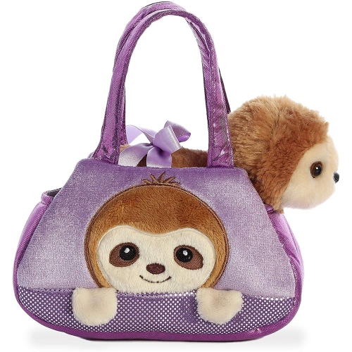 Aurora - Pet Carrier - 7" Peek-A-Boo Plush Sloth