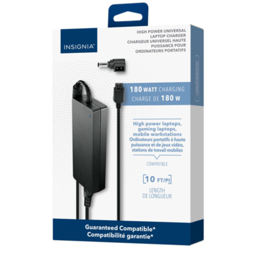Insignia Universal 180W Laptop Charger - Open Box