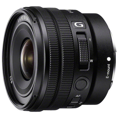 Sony E-Mount 10-20mm f/4 G APS-C Constant-Aperture Power Zoom G Lens - Black