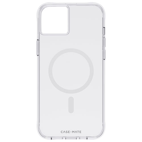 Case-Mate Tough Clear Fitted Hard Shell Case with MagSafe for iPhone 14 Plus - Clear