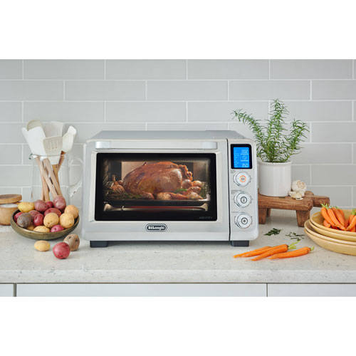 De Longhi Air Fryer Convection Oven 0.8 Cu. Ft. Stainless