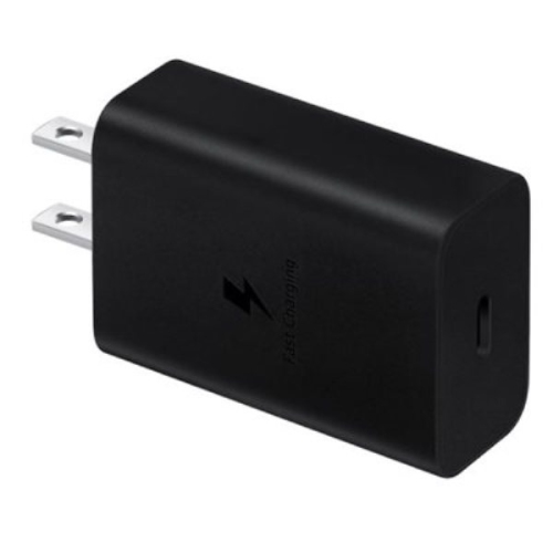 Chargeur mural de Samsung avec câble USB-C vers USB-C 15&nbsp;W noir