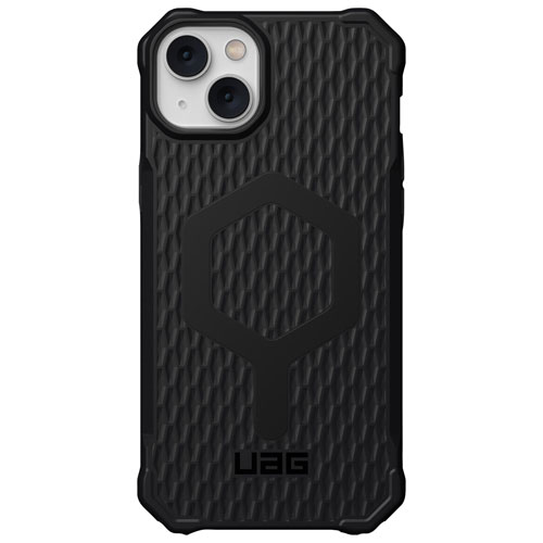 UAG Essential Armor Fitted Soft Shell Case with MagSafe for iPhone 14/13 Black Best Buy Canada