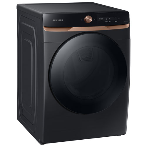 Samsung 7.5 Cu. Ft. Electric Steam Dryer (DVE46BG6500VAC) - Black Stainless Steel