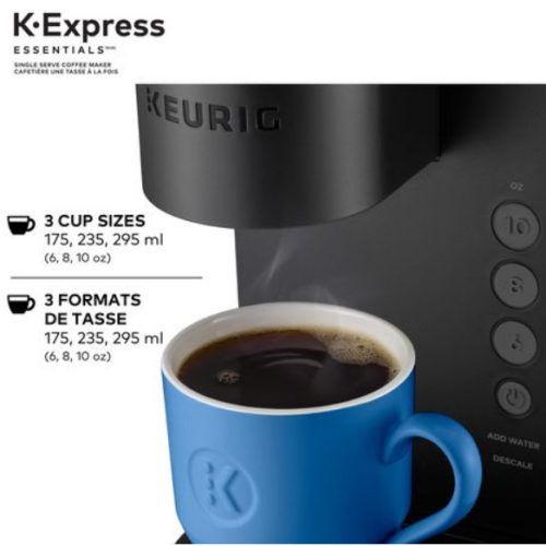 Remis à neuf -Cafetière pour une tasse K-Express de Keurig - Noir