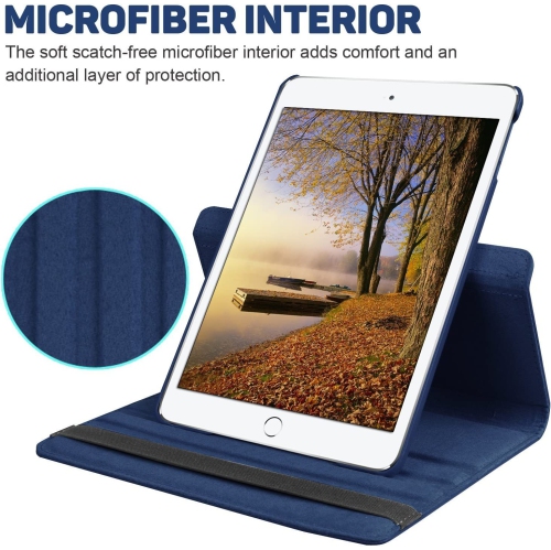 New iPad 9.7 2018 2017 / iPad Air 2 Case - 360 Degree Rotating Stand Protective Cover with Auto Sleep Wake for iPad 9.7