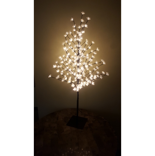 Hi-Line Gift Ltd Floral Lights- Outdoor Cherry Blossom Tree Wm Wt 200 LED