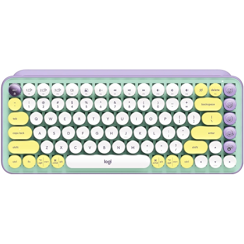 LOGITECH  - Pop Keys Mechanical Wireless Keyboard - Daydream In Mint