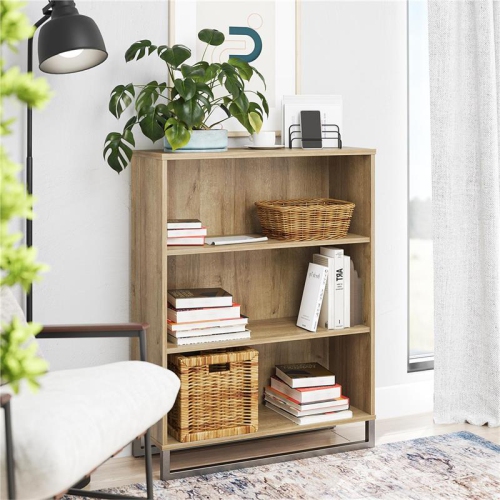 Mainstays heritage store 3 shelf bookcase