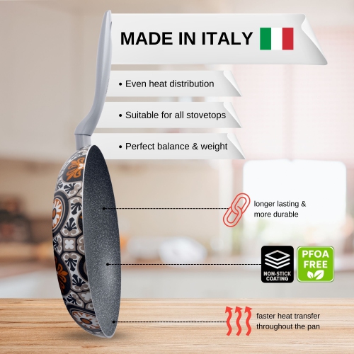ARIMI Italian Fiore Frying Pan 28cm