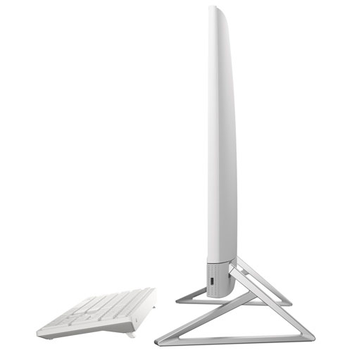 Dell Inspiron 24" Touchscreen All-in-One PC - White (AMD Ryzen 5 5625U/512GB SSD/12GB RAM) - En - Only at Best Buy