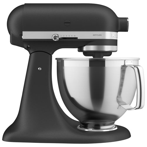 KitchenAid Artisan Tilt-Head Stand Mixer with Premium Accessory Pack - 5Qt - 325-Watt - Cast Iron