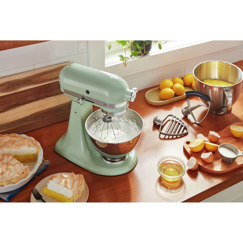 KitchenAid Artisan Tilt-Head Stand Mixer with Premium Accessory Pack - 5Qt - 325-Watt - Pistachio
