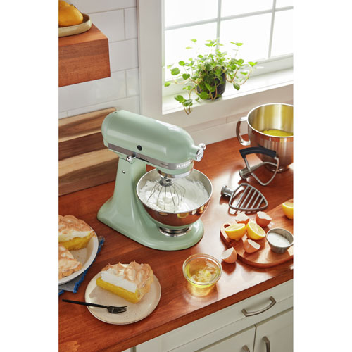 KitchenAid Artisan Tilt-Head Stand Mixer with Premium Accessory Pack - 5Qt - 325-Watt - Pistachio
