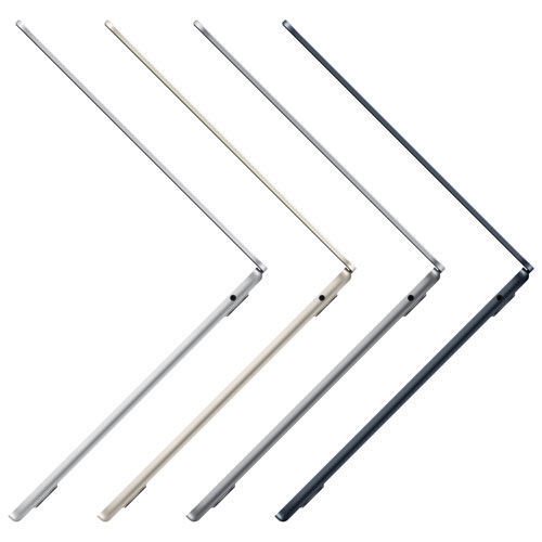 MacBook Air de 13,6 po avec Touch ID d'Apple - Minuit (puce M2 d'Apple/SSD 256 Go/RAM 8 Go) - Français