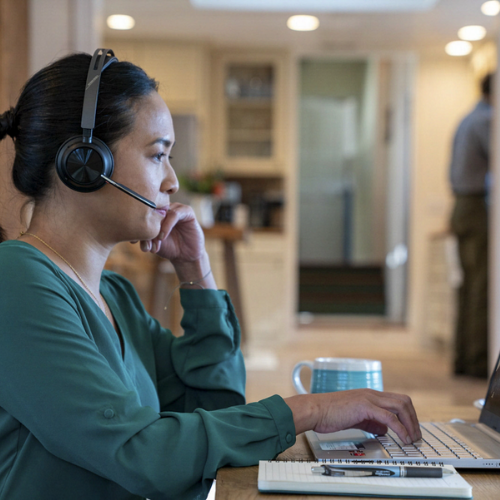 Plantronics Voyager Focus 2 UC Stereo Noise-Canceling On-Ear Headset