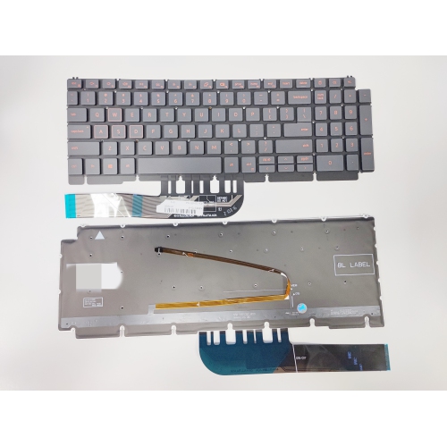 New keyboard for Dell G15,G15 (5511),G15 5515,G15 5520 0H4XRJ, H4XRJ 343NN 0343NN US Keyboard Red Backlit