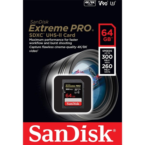 Sandisk Extreme Pro SD UHS-II - Brand New