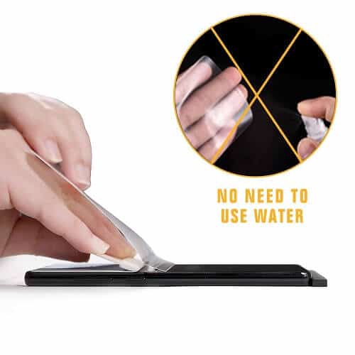 [3 Pack] Samsung Galaxy S9 Plus SupRShield Hydrogel Full Coverage Screen Protector Film Guard