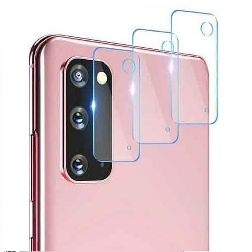 [ 3 Pack ] Protecteur d’écran pour objectif d’appareil photo Galaxy S20 plus de Samsung film en verre trempé antirayure