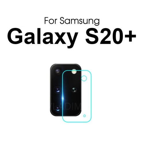 [ 3 Pack ] Protecteur d’écran pour objectif d’appareil photo Galaxy S20 plus de Samsung film en verre trempé antirayure