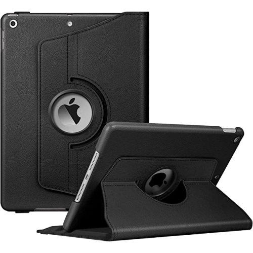 SUPERSHIELD  - Slim Magnetic Smart Case for Ipad Mini 1St 2Nd 3Rd Generation (7.9") 360 Degree Rotating Stand Shockproof Leather Folding Smart Mini 1