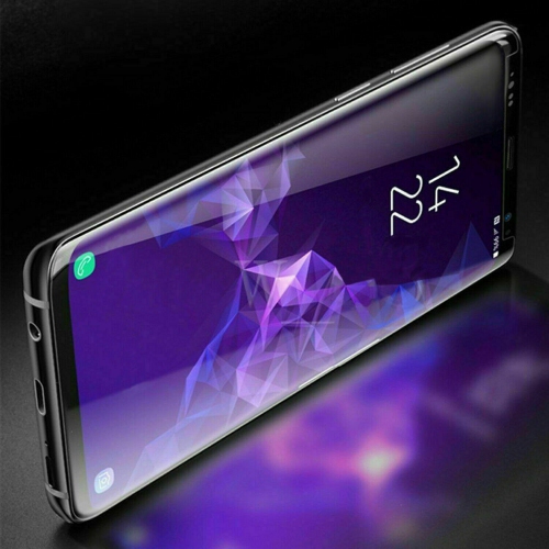 [2 PACK] Samsung Galaxy S9 Plus Black Screen Protector Full Cover Tempered Glass Screen Protector Guard