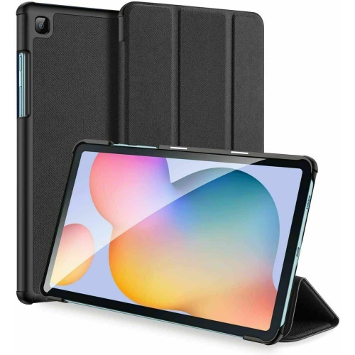 For Samsung Galaxy Tab A 10.1 SM-T510/T515 Black Folio Smart Leather Magnetic Stand Case Cover