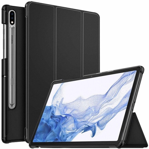 SUPERSHIELD for Samsung Galaxy Tab S7 Case Sm-T870/t875/t876 Black Folio Smart Leather Magnetic Stand Case Cover