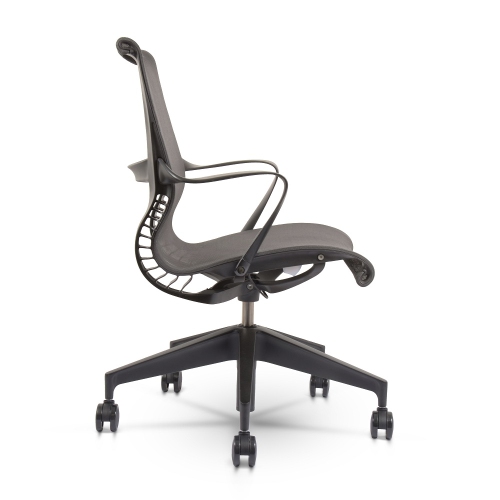 Herman Miller Setu Task Chair | Gray |Refurbished/Renewed by Chairorama