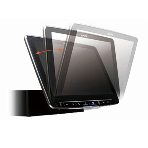 Alpine Halo9 iLX-F509 Digital multimedia receiver — a 9" touchscreen that fits in a DIN dash opening