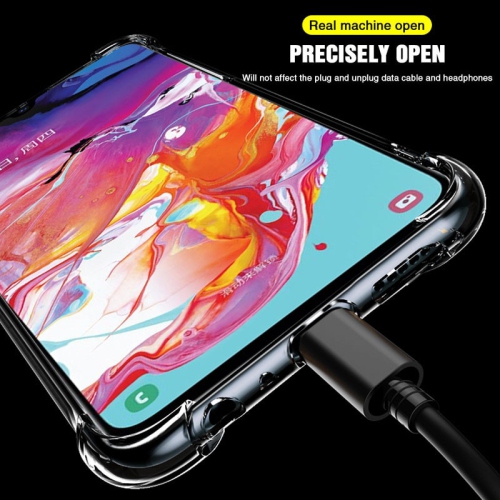 Samsung Galaxy A71 Clear Case Shockproof Tough Gel Transparent Air Cushion Heavy Duty Phone Back Cover