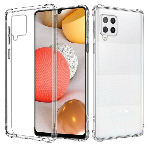 SUPERSHIELD  Samsung Galaxy A42 Clear Case Shockproof Tough Gel Transparent Air Cushion Heavy Duty Phone Back Cover
