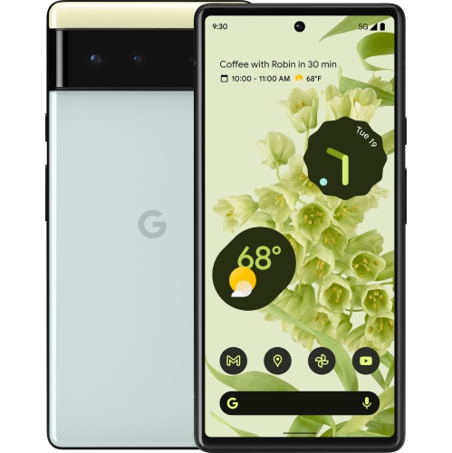 Refurbished - Google Pixel 6 128GB - Sorta Seaform - Unlocked