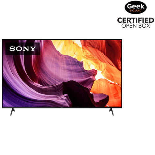 Sony X80K 75" 4K UHD HDR LED Smart Google TV - 2022 - Open Box