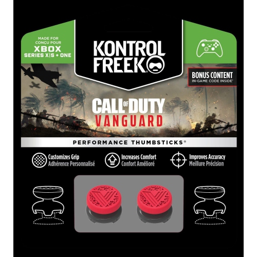 Boîte ouverte - KontrolFreek COD: Vanguard – capuchons antidérapants performance pour Xbox One et Xbox Series X|S