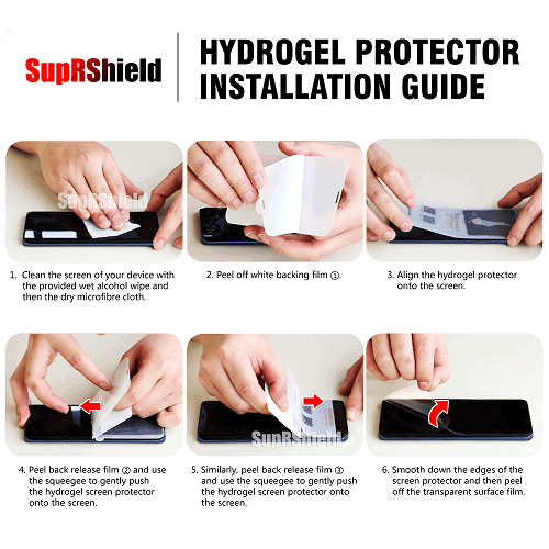 [Paquet de 3] Protecteur d’écran Hydrogel à couverture complète Galaxy S20FE Supprime Shield de Samsung