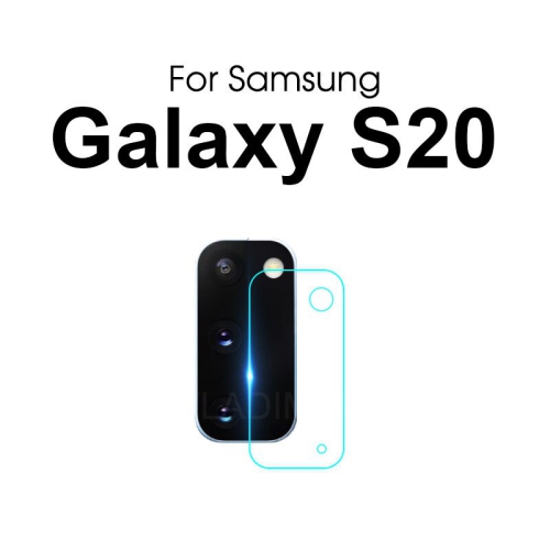 [ 3 Pack ] Samsung Galaxy S20 Camera Lens Screen Protector Anti Scratch Tempered Glass Film Guard