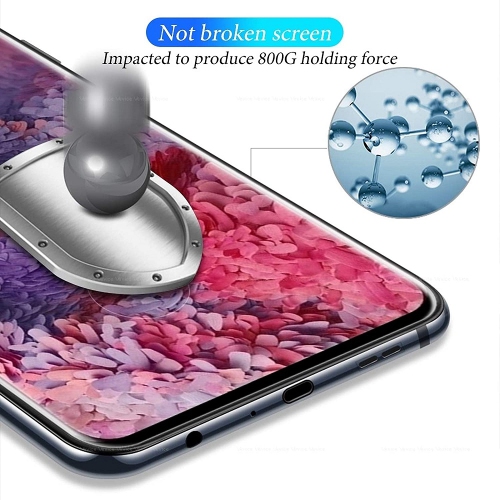 [PAQUET de 2] Protecteur d’écran en verre trempé pour Galaxy S20 noir de Samsung